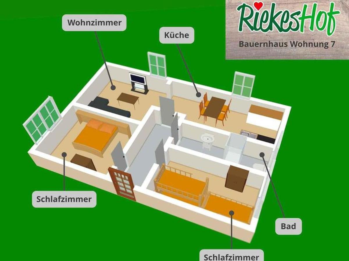Riekeshof Daire Schmallenberg Dış mekan fotoğraf