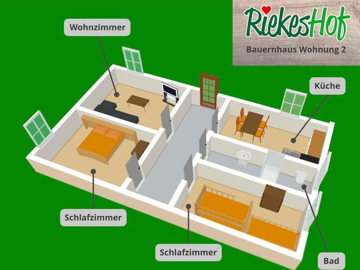 Riekeshof Daire Schmallenberg Dış mekan fotoğraf
