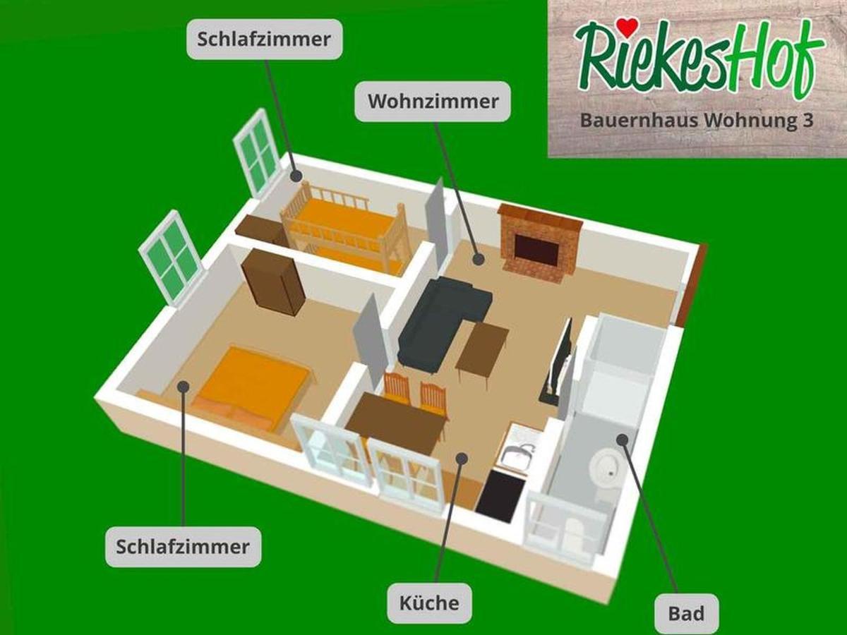 Riekeshof Daire Schmallenberg Dış mekan fotoğraf