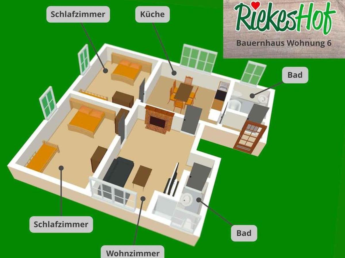 Riekeshof Daire Schmallenberg Dış mekan fotoğraf
